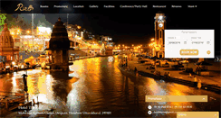 Desktop Screenshot of hoteltherio.com
