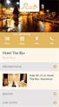 Mobile Screenshot of hoteltherio.com